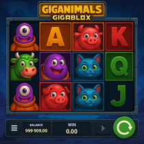 BDMBet - Giganimals Gigablox Slot Game