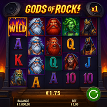 BDMBet - Gods of Rock Slot Game - Pragmatic Play